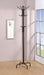 Collier 12-hook Coat Rack Black - VIP FURNITURE (NJ)
