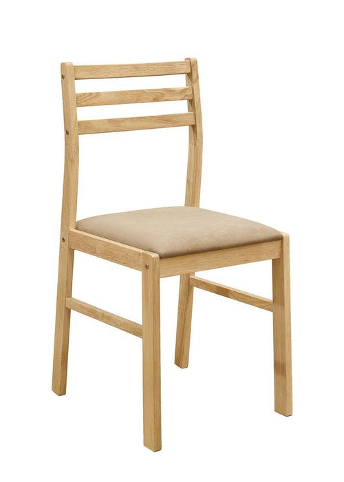 Bucknell 3-piece Dining Set with Drop Leaf Natural and Tan - VIP FURNITURE (NJ)