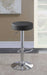 Ramses 29" Adjustable Bar Stool Chrome and Black - VIP FURNITURE (NJ)