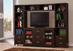 Lewes 2-door TV Stand with Adjustable Shelves Cappuccino - VIP FURNITURE (NJ)