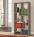Theo 10-shelf Bookcase Weathered Grey - VIP FURNITURE (NJ)