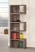 Joey 5-tier Bookcase Weathered Grey - VIP FURNITURE (NJ)