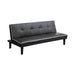 Katrina Tufted Upholstered Sofa Bed Black - VIP FURNITURE (NJ)