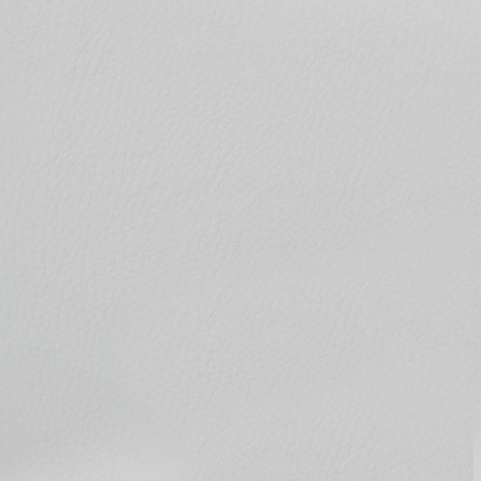 Bianca Upholstered Adjustable Bar Stools White and Chrome (Set of 2) - VIP FURNITURE (NJ)