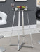 Zanella Glass Top Bar Table Chrome - VIP FURNITURE (NJ)
