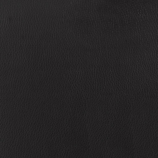 Bowman Round Upholstered Ottoman Black - VIP FURNITURE (NJ)