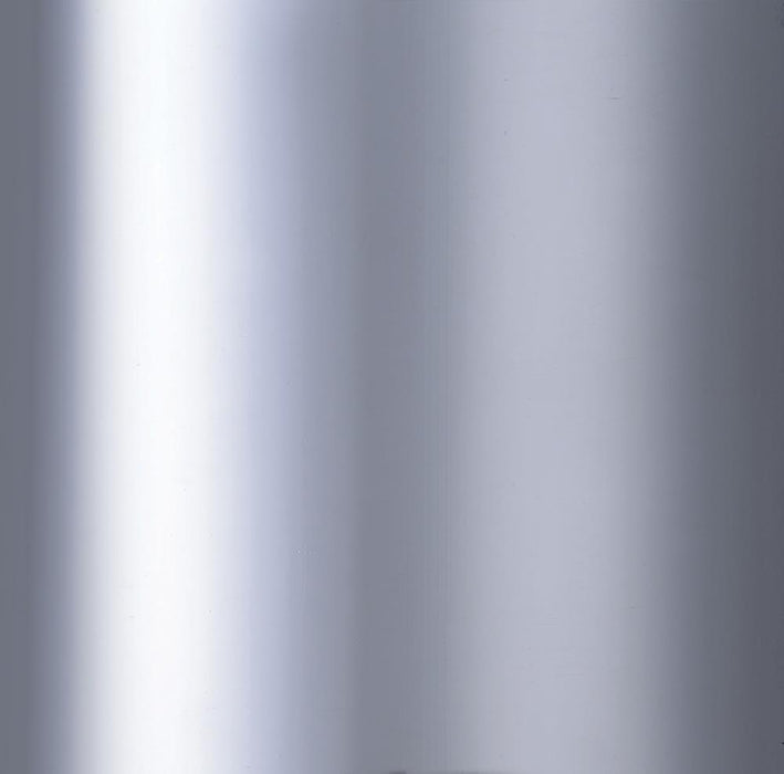 Kyle Oval Snack Table Chrome and Clear - VIP FURNITURE (NJ)