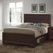Kauffman California King Panel Bed Dark Cocoa - VIP FURNITURE (NJ)