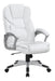 Kaffir Adjustable Height Office Chair White and Silver - VIP FURNITURE (NJ)