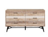 Marlow 6-drawer Dresser Rough Sawn Multi - VIP FURNITURE (NJ)