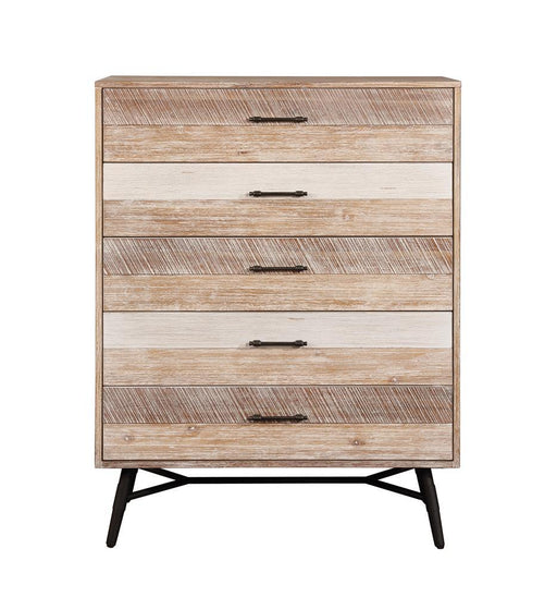 Marlow 5-drawer Chest Rough Sawn Multi - VIP FURNITURE (NJ)