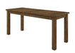 Coleman Counter Height Table Rustic Golden Brown - VIP FURNITURE (NJ)