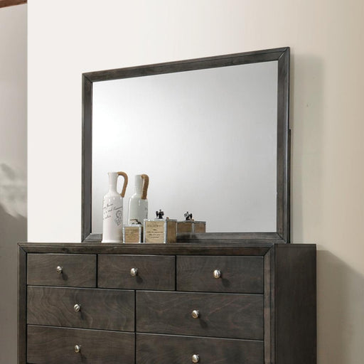 Serenity Rectangular Dresser Mirror Mod Grey - VIP FURNITURE (NJ)
