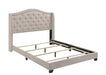 Sonoma Camel Back Full Bed Beige - VIP FURNITURE (NJ)