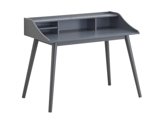 Percy 4-compartment Writing Desk Grey - VIP FURNITURE (NJ)