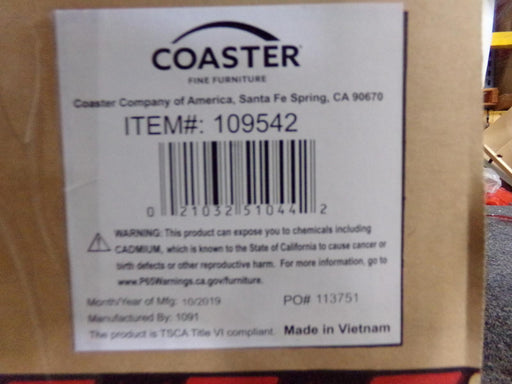 Kingman Slat Back Dining Chairs Espresso and White (Set of 2) - VIP FURNITURE (NJ)