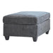Mccord Upholstered Ottoman Dark Grey - VIP FURNITURE (NJ)