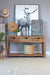 Esther 3-drawer Storage Console Table Natural Sheesham - VIP FURNITURE (NJ)