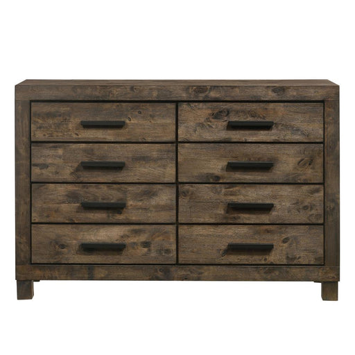 Woodmont 8-drawer Dresser Rustic Golden Brown - VIP FURNITURE (NJ)
