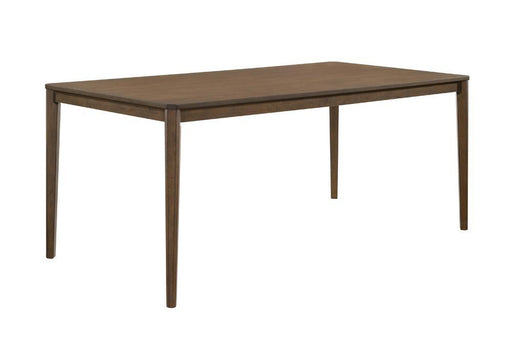 Wethersfield Dining Table with Clipped Corner Medium Walnut - VIP FURNITURE (NJ)