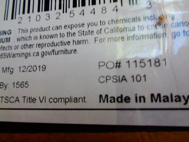 Fairfield Eastern King Upholstered Panel Bed Dark Grey - VIP FURNITURE (NJ)