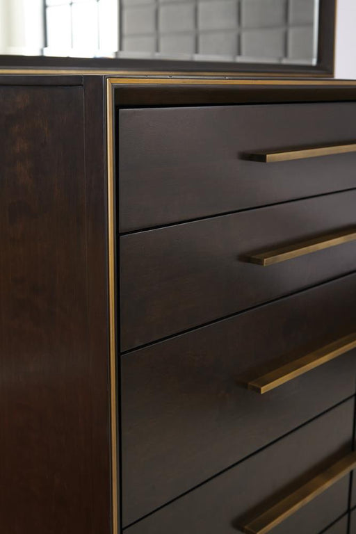 Durango 8-drawer Dresser Smoked Peppercorn - VIP FURNITURE (NJ)