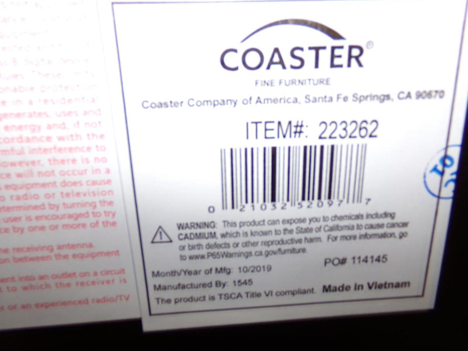 Durango 2-drawer Nightstand Smoked Peppercorn - VIP FURNITURE (NJ)