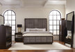 Durango California King Upholstered Bed Smoked Peppercorn and Grey - VIP FURNITURE (NJ)