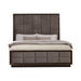 Durango Eastern King Upholstered Bed Smoked Peppercorn and Grey - VIP FURNITURE (NJ)