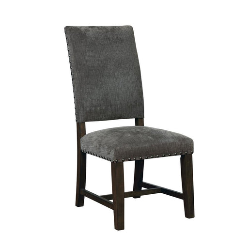 Twain Upholstered Side Chairs Warm Grey (Set of 2) - VIP FURNITURE (NJ)
