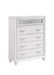 Barzini 5-drawer Chest White - VIP FURNITURE (NJ)