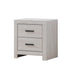 Brantford 2-drawer Nightstand Coastal White - VIP FURNITURE (NJ)
