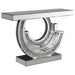 Imogen Multi-dimensional Console Table Silver - VIP FURNITURE (NJ)