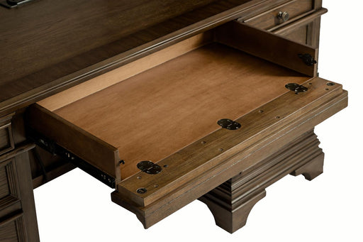 Hartshill Credenza with Power Outlet Burnished Oak - VIP FURNITURE (NJ)