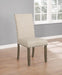 Ralland Upholstered Side Chairs Beige and Rustic Brown (Set of 2) - VIP FURNITURE (NJ)