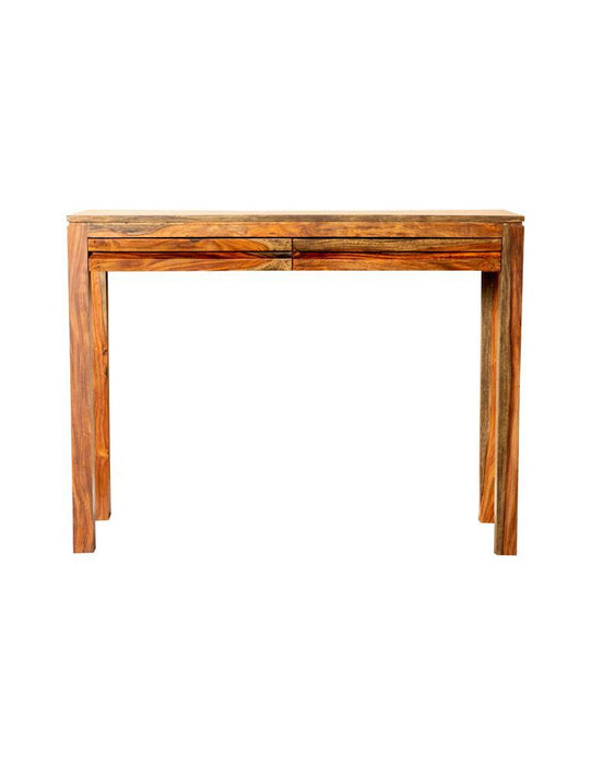 Jamesia Rectangular 2-drawer Console Table Warm Chestnut - VIP FURNITURE (NJ)