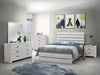 Brantford Eastern King Panel Bed Coastal White - VIP FURNITURE (NJ)