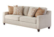 Christine Upholstered Cushion Back Sofa Beige - VIP FURNITURE (NJ)
