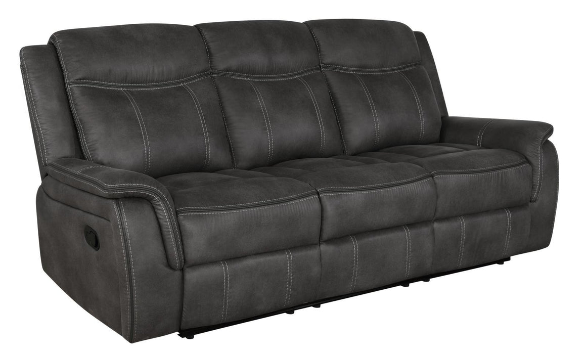 Lawrence Upholstered Tufted Back Motion Sofa - VIP FURNITURE (NJ)