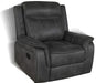 Lawrence Upholstered Tufted Back Glider Recliner - VIP FURNITURE (NJ)