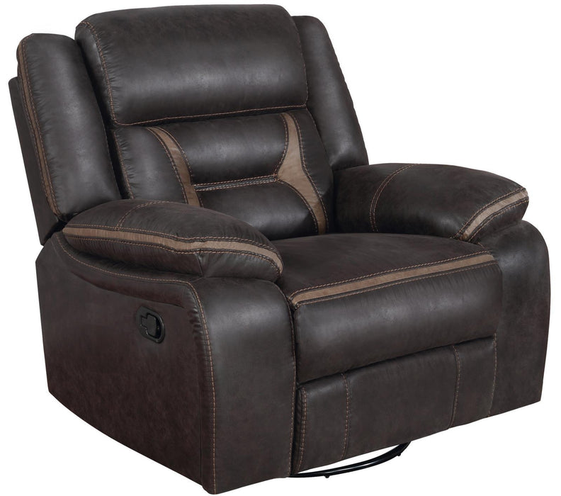 Greer Upholstered Tufted Back Glider Recliner - VIP FURNITURE (NJ)