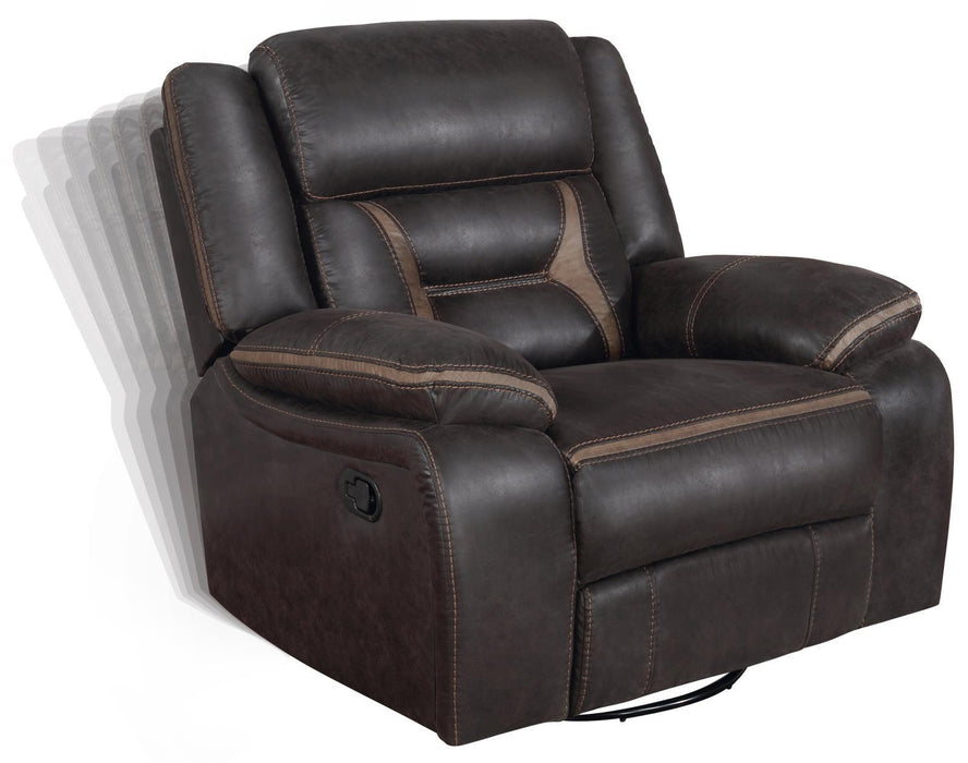 Greer Upholstered Tufted Back Glider Recliner - VIP FURNITURE (NJ)
