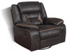 Greer Upholstered Tufted Back Glider Recliner - VIP FURNITURE (NJ)