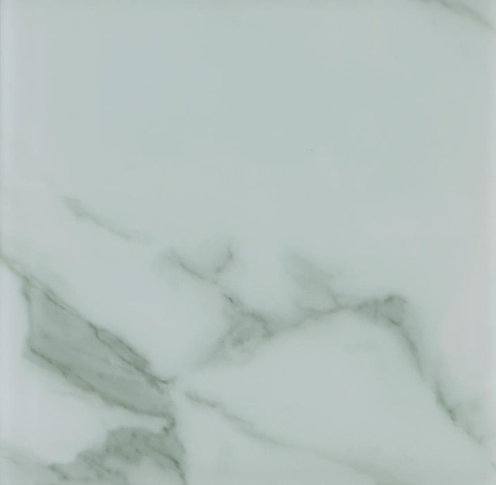 Lynn 2-piece Round Nesting Table White and Chrome - VIP FURNITURE (NJ)