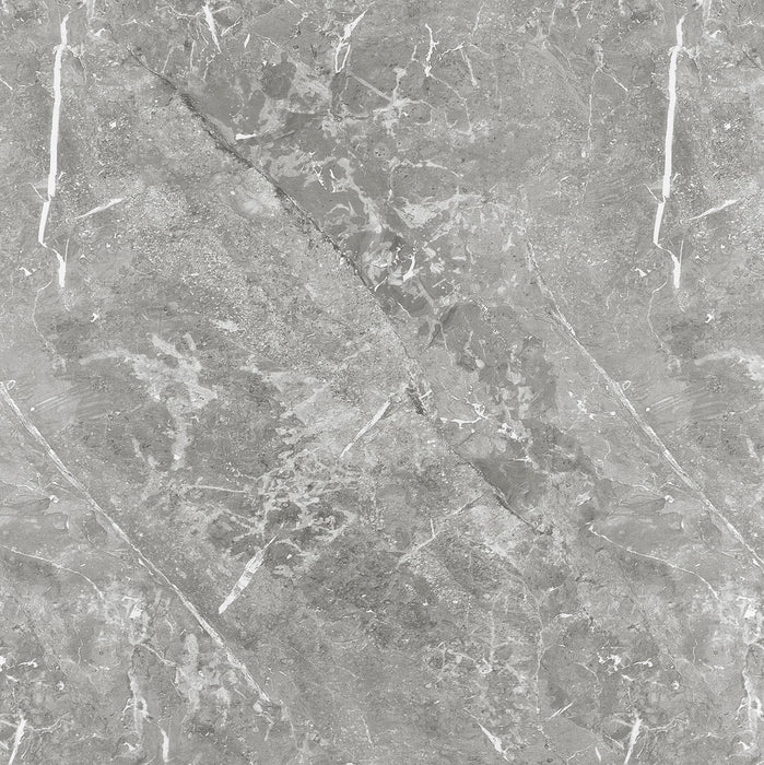 Maxwell C-shaped Accent Table Cement and Gunmetal - VIP FURNITURE (NJ)