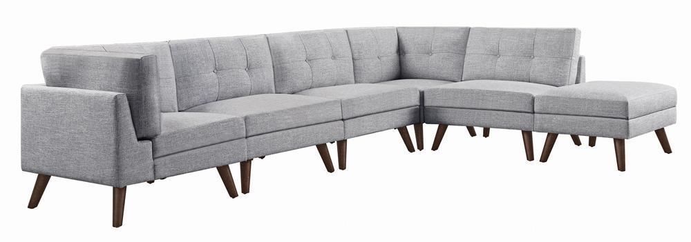 Churchill Modern Grey Corner - VIP FURNITURE (NJ)