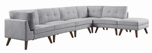 Churchill Modern Grey Corner - VIP FURNITURE (NJ)