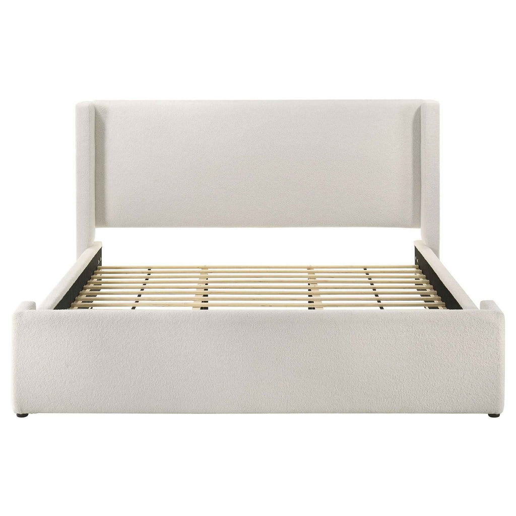 Alamosa Wingback Platform Bed