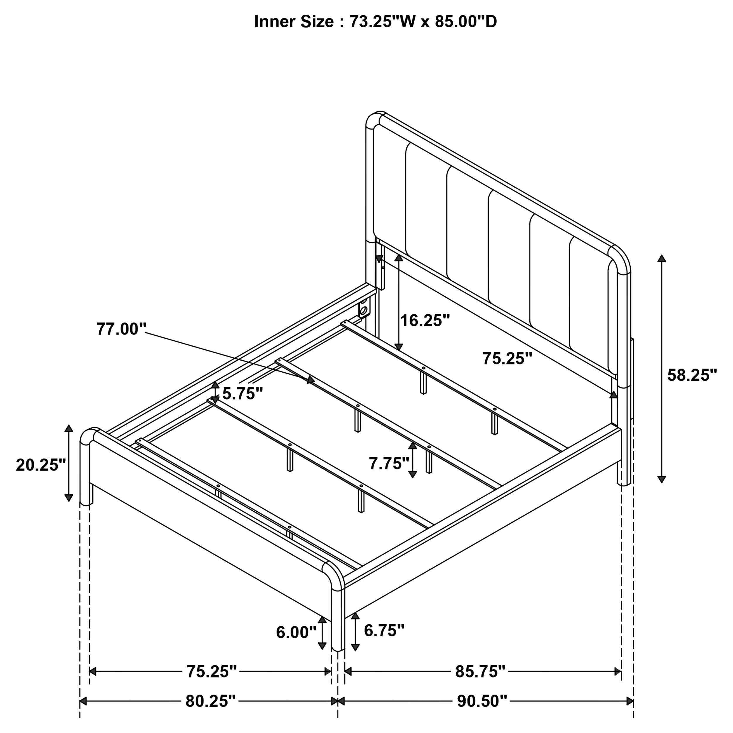 Amsbury Panel Bed