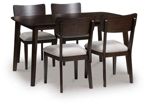 Mallenette Dining Table and 4 Chairs (Set of 5)